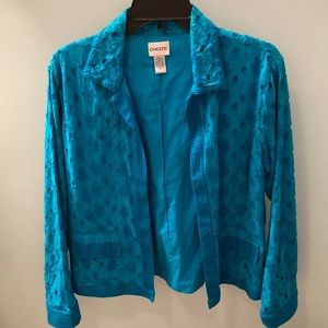Chico’s Teal Blazer